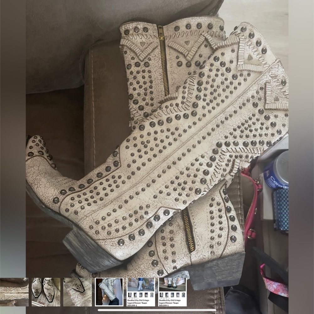 Double d ranch boots size 7